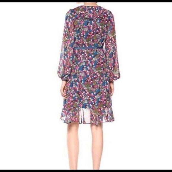 Betsey Johnson Very Cherry Wrap Dress Size 2 - Picture 3 of 11